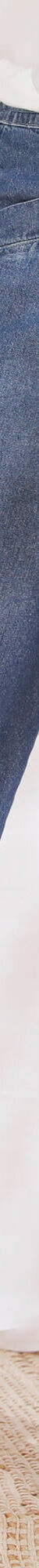 Pantacourt large en denim (bleached) Pantacourt large en denim (bleached)